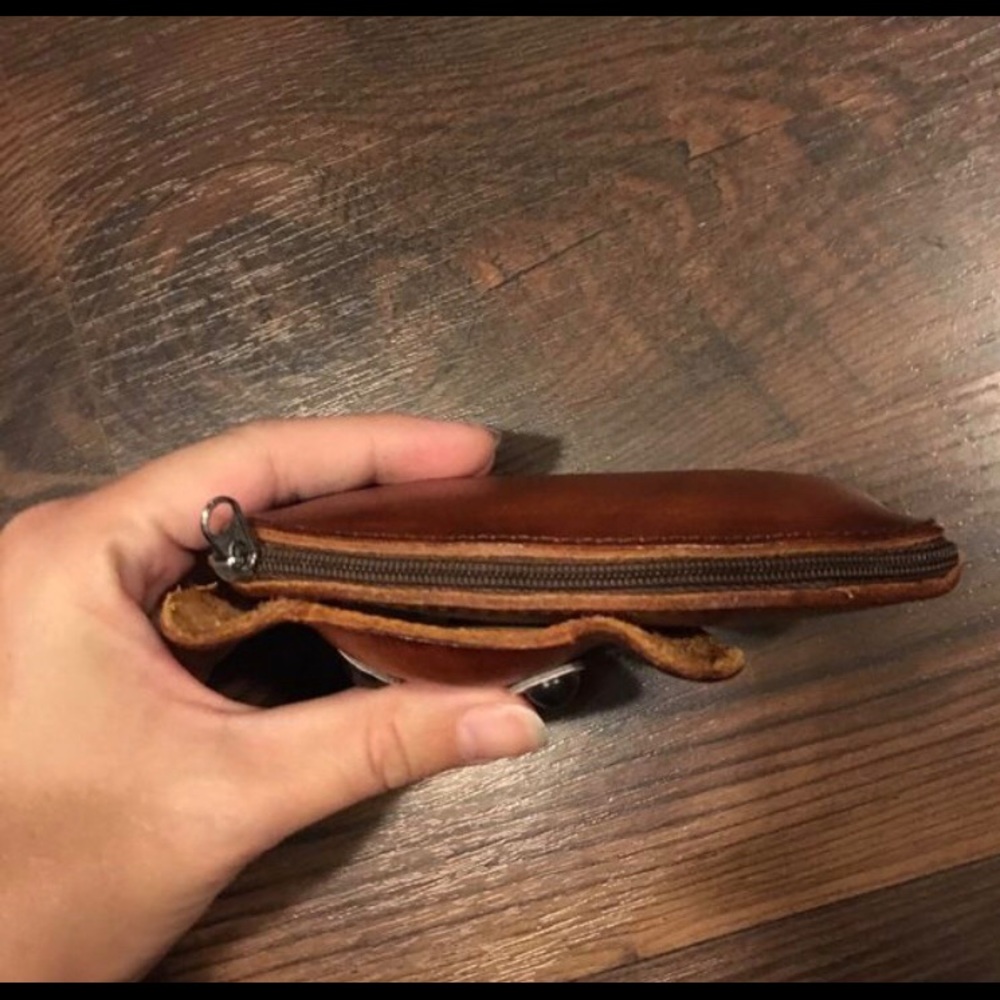 Leather 🐘 Change Purse - Picture 3 of 4